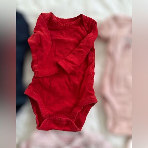 Baby Bundle Set of baby Girl 3 Month One-pieces Bodysuits Jumper  Short  Long Sl - Picture 6 of 12